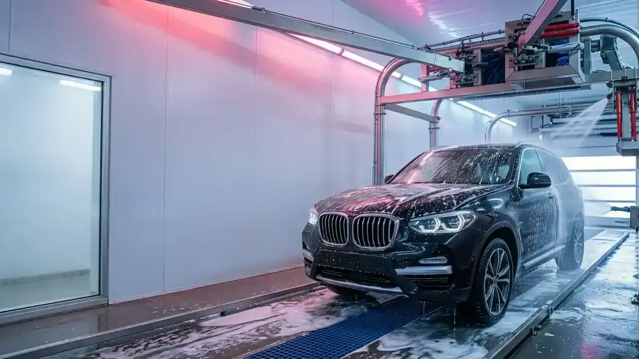 Professional car wash construction and equipment installation